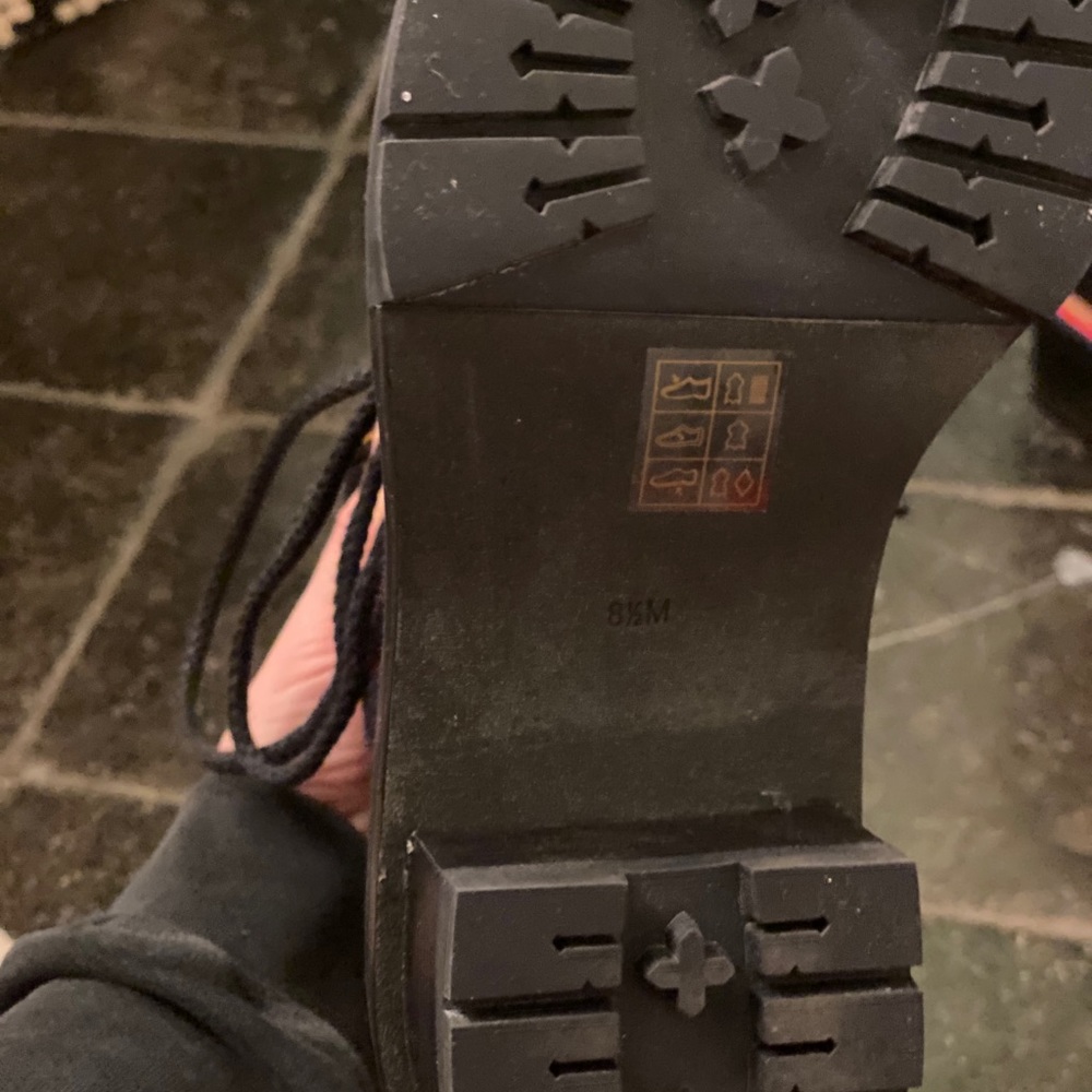 Tory Burch Blue Miller Lug Sole Bootie - Picture 9 of 11